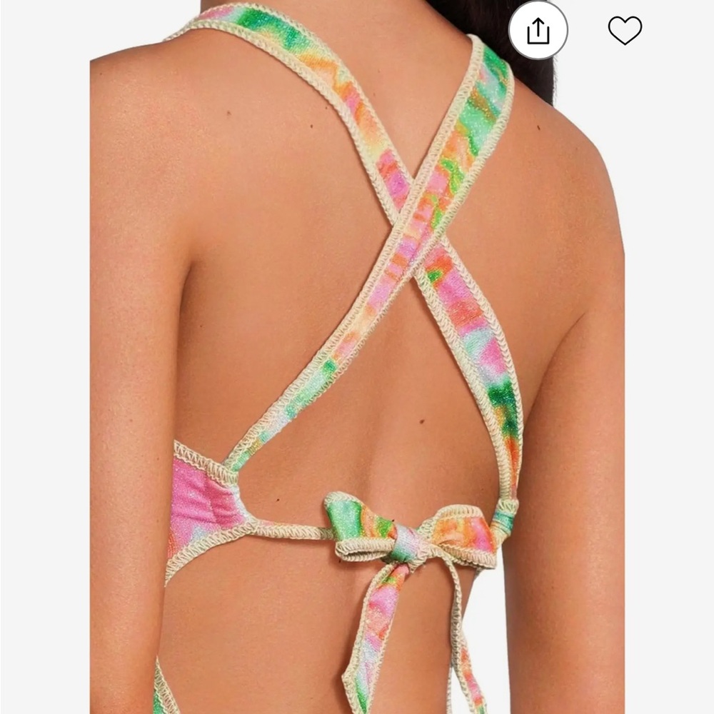 BECCA Mirage Kylam Bandeau One Piece - Picture 10 of 11